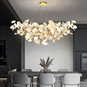 Horizon Bloom Gingko Chandelier