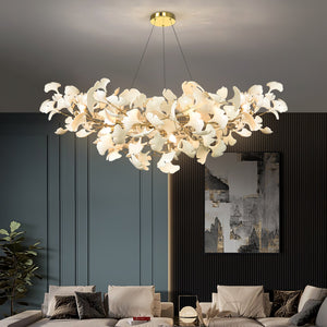 Horizon Bloom Gingko Chandelier