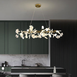 Gingko Branch Chandelier