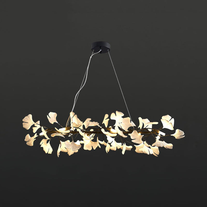 Gingko Branch Chandelier – detail 12