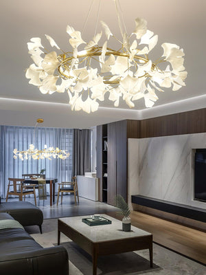 Gingko Branch Chandelier