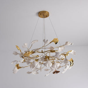 Gingko Ring Chandelier