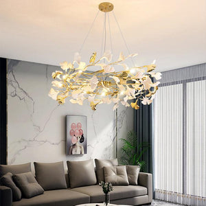 Gingko Ring Chandelier