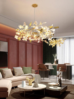 Gingko Ring Chandelier