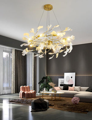 Gingko Ring Chandelier