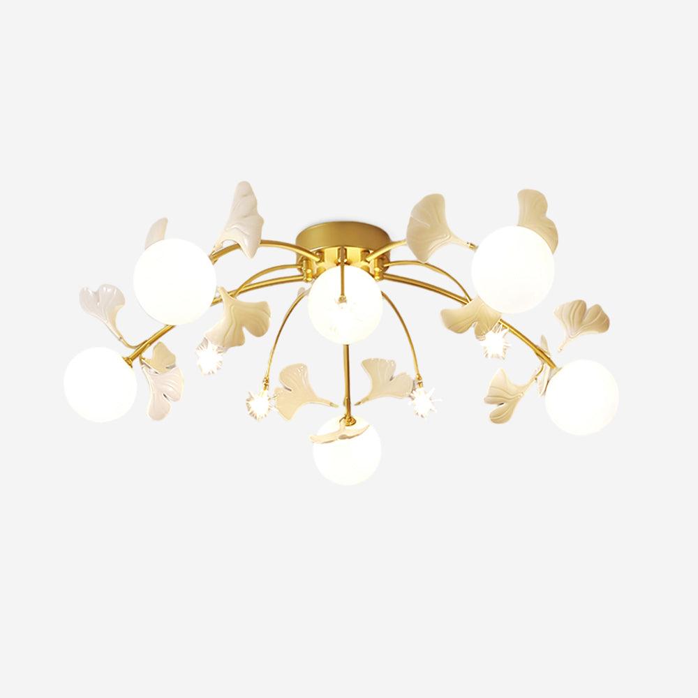 Gingko Glass Ball Ceiling Light - Docos