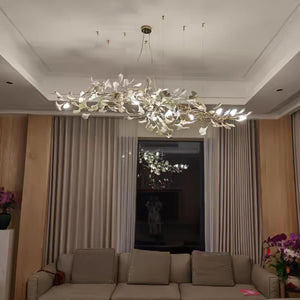 Horizon Bloom Gingko Chandelier
