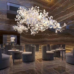 Horizon Bloom Gingko Chandelier