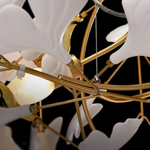 Horizon Bloom Gingko Chandelier