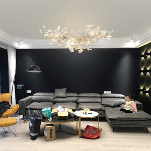 Horizon Bloom Gingko Chandelier