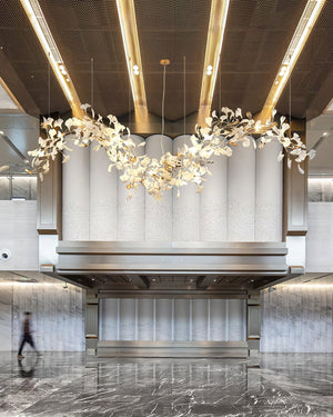 Ginkgo Vine Chandelier