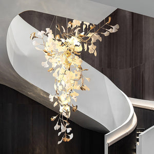 Ginkgo Vine Chandelier