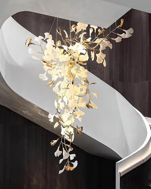 Ginkgo Vine Chandelier