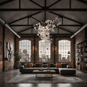 Ginkgo Vine Chandelier