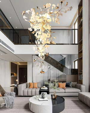 Ginkgo Vine Chandelier