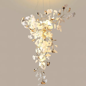Ginkgo Vine Chandelier