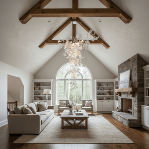 Ginkgo Vine Chandelier