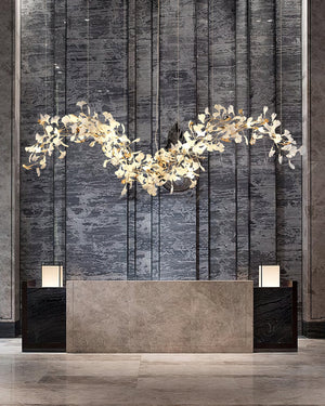 Ginkgo Vine Chandelier