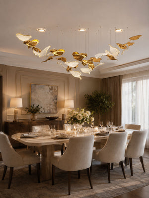 Ginkgo Tree Chandelier