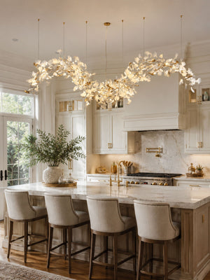 Ginkgo Vine Chandelier