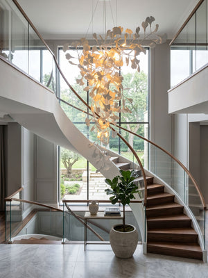 Ginkgo Vine Chandelier