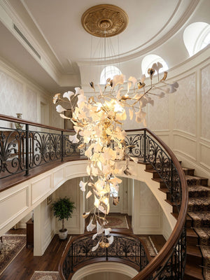 Ginkgo Vine Chandelier