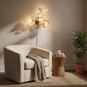 Ginkgo Neiman Plug-In-Wandlampe