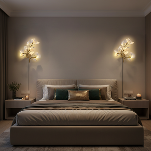 Ginkgo Neiman Plug-In-Wandlampe