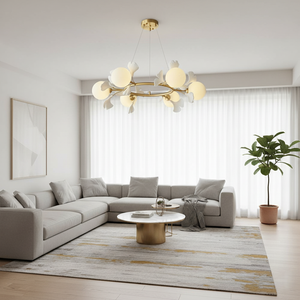 Ginkgo Rosalia Chandelier