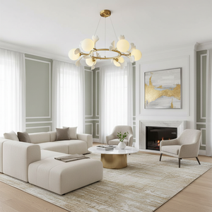 Ginkgo Rosalia Chandelier