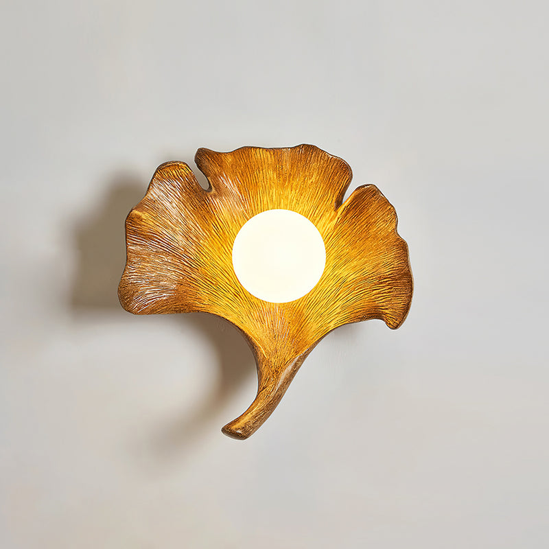 Ginkgo Leaf Wall Lamp – detail 2