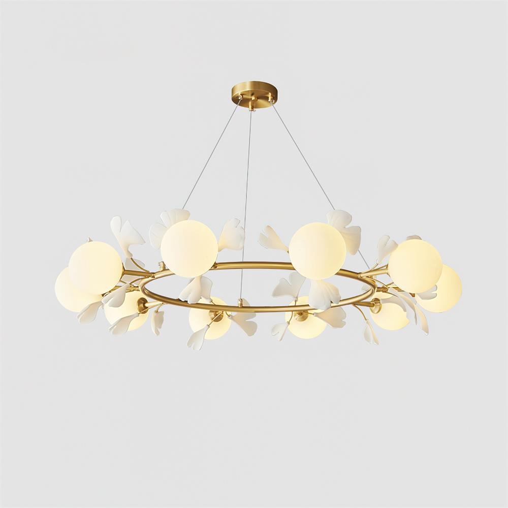 Ginkgo Rosalia Chandelier – detail 26