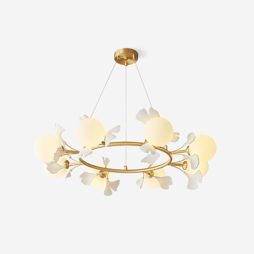Ginkgo Rosalia Chandelier