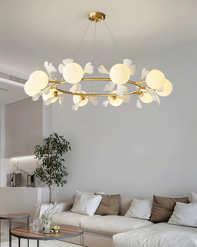 Ginkgo Rosalia Chandelier - Docos