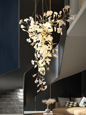 Ginkgo Vine Chandelier