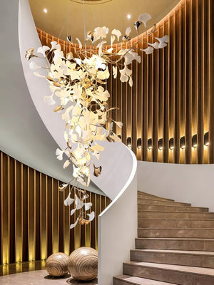 Ginkgo Vine Chandelier