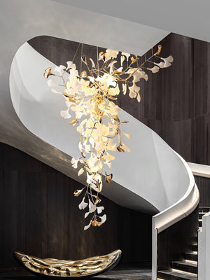 Ginkgo Vine Chandelier