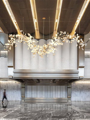 Ginkgo Vine Chandelier