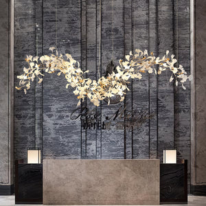 Ginkgo Vine Chandelier