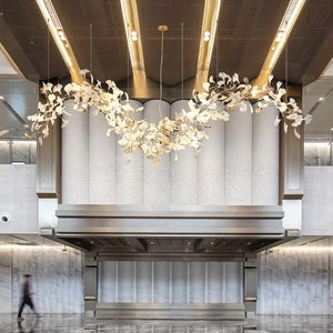 Ginkgo Vine Chandelier