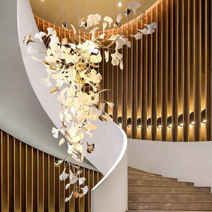 Ginkgo Vine Chandelier