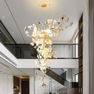 Ginkgo Vine Chandelier
