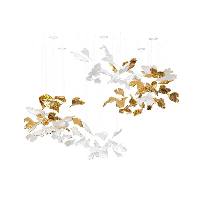 Ginkgo Tree Chandelier – detail 18