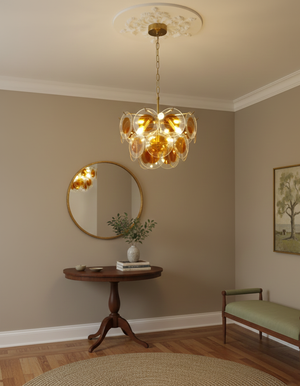 Gino Glass Chandelier