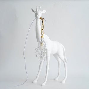 Giraffe Royale Sculpture Floor Lamp