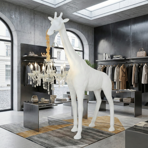 Giraffe Sculpture Floor Lamp