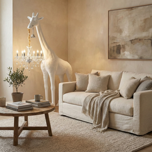 Giraffe Sculpture Floor Lamp