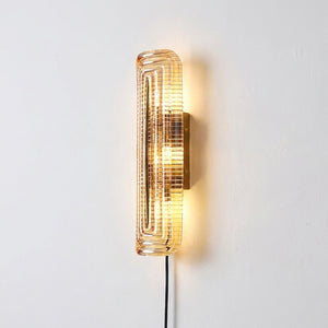 Glacium Plug In Wall Sconce