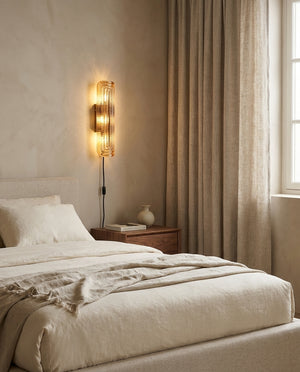 Glacium Plug In Wall Sconce