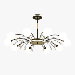 Glamorous Glass Raindrop Chandeliers